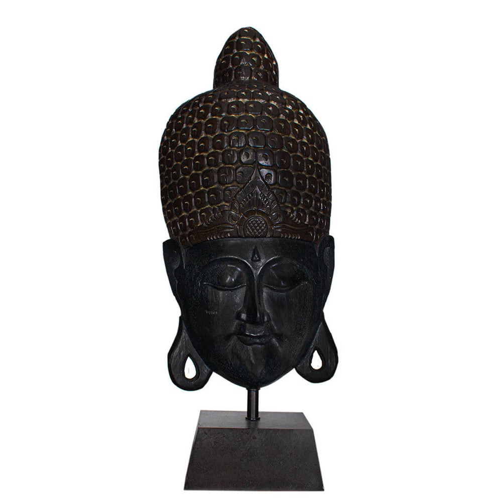 Busso Tischleuchte H75cm Schwarz