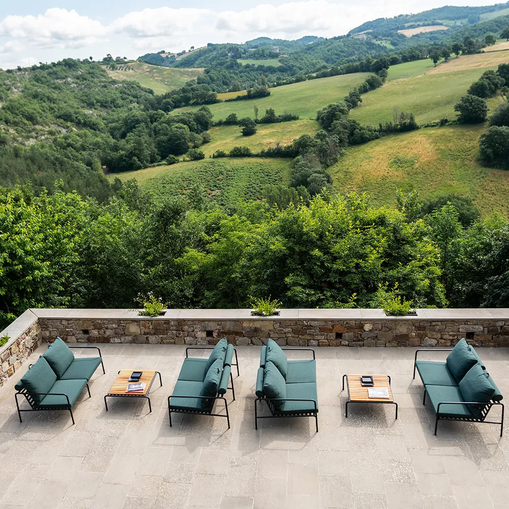 Avon 2 Sitzer Sofa Schiefer/Weiß