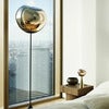Melt Cone Slim Stehlampe Gold LED