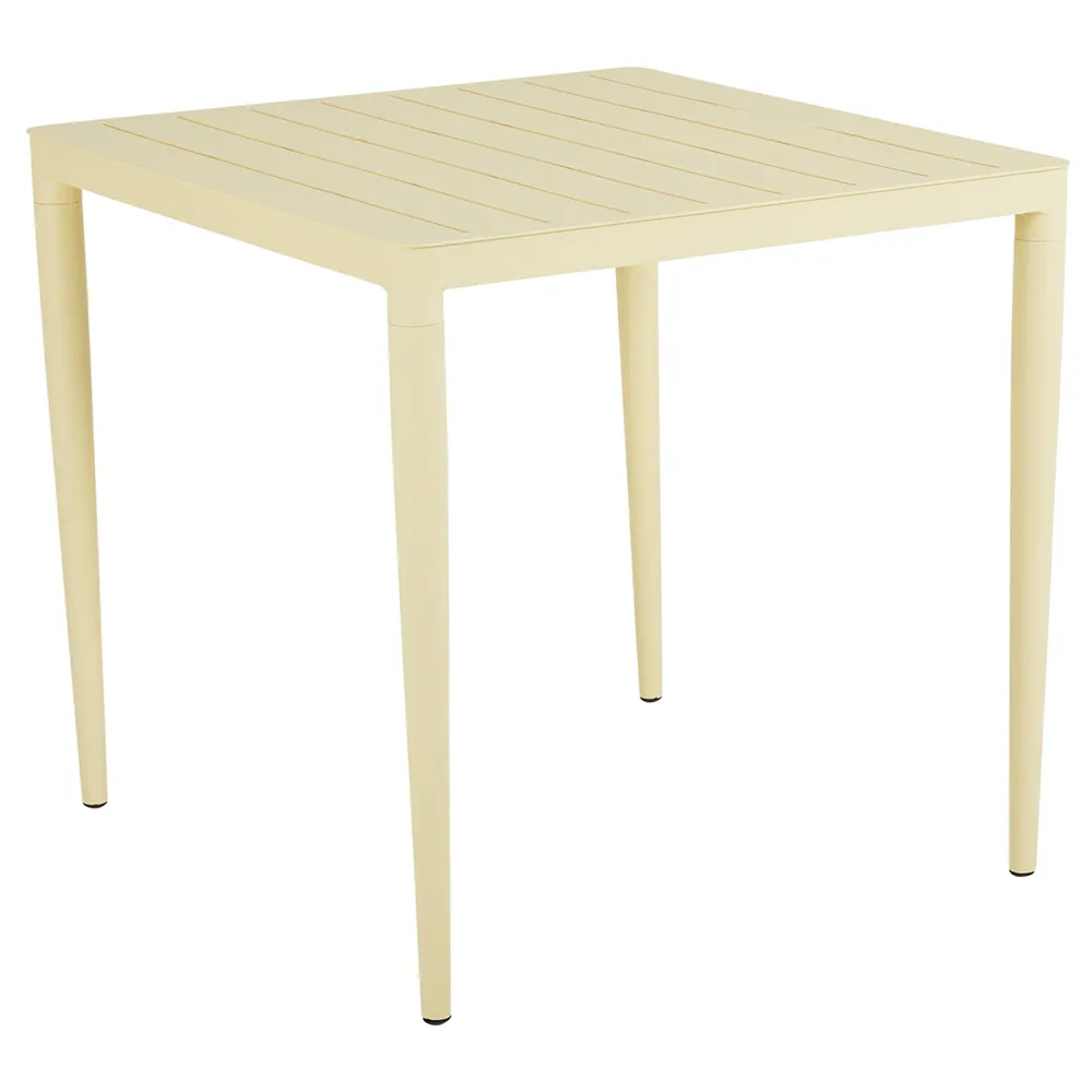 Bigby Esstisch 76x76 cm Zitrone