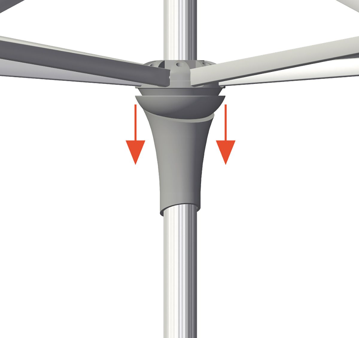 Alu-smart sonnenschrim 210x150 cm kat.5 605 clay