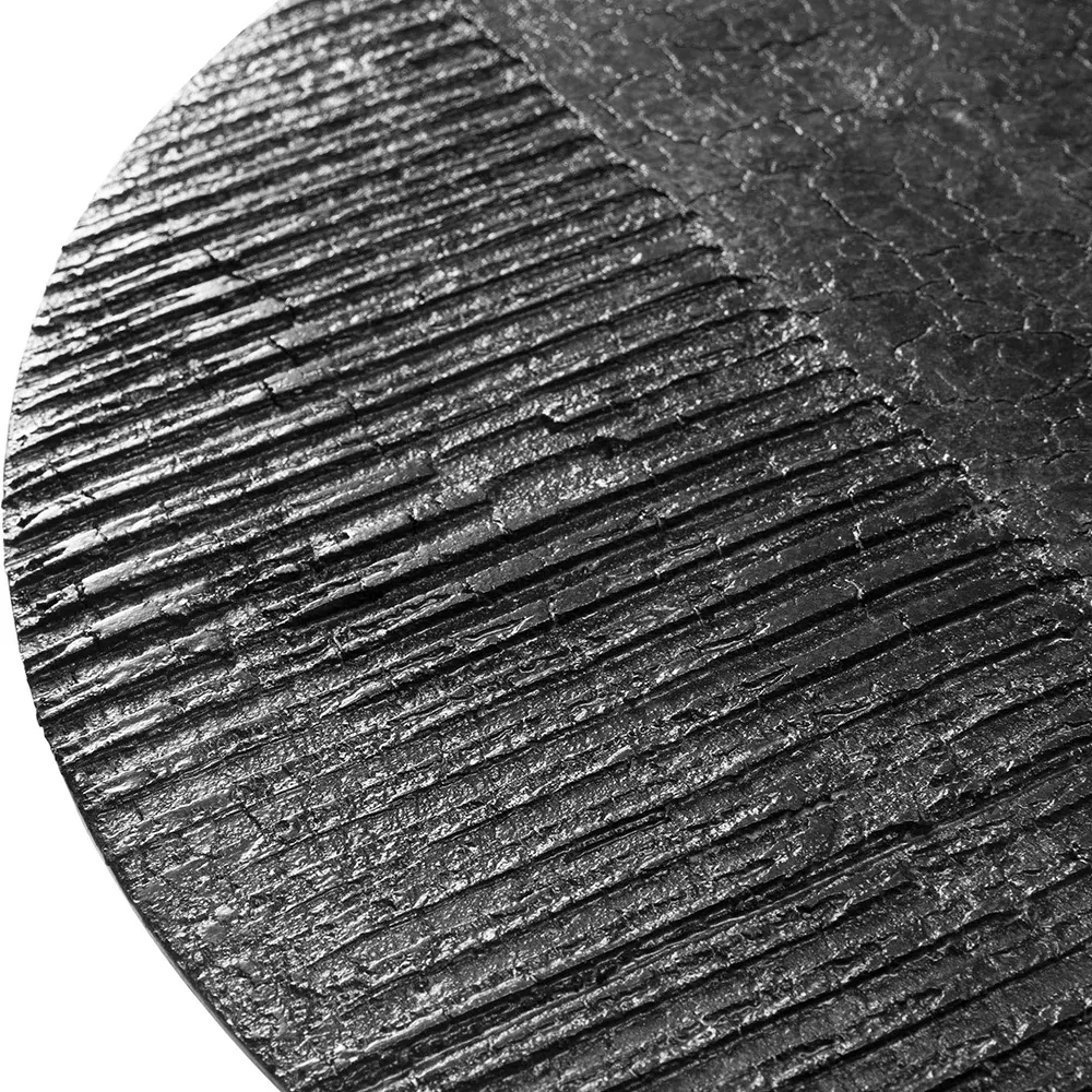 Luna Couchtisch Ø65 cm Schwarz