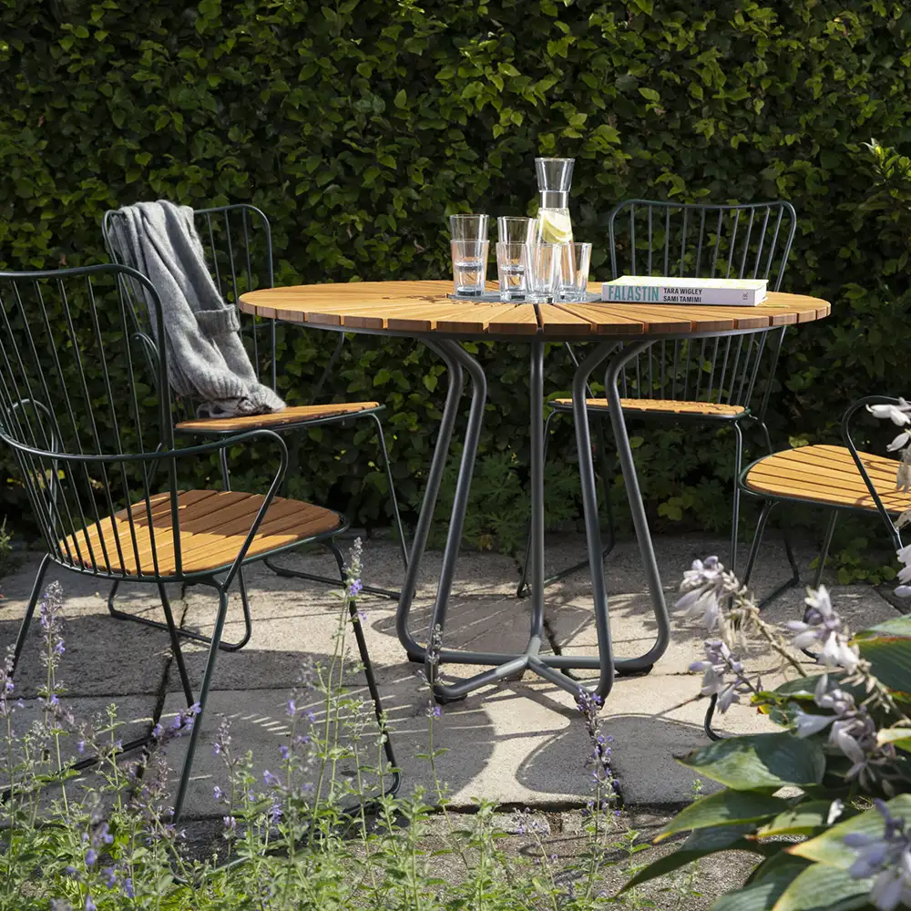 Paon Esszimmerstuhl schwarzer Stahl