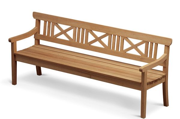 Drachmann 4 Sitzer Sofa Teak