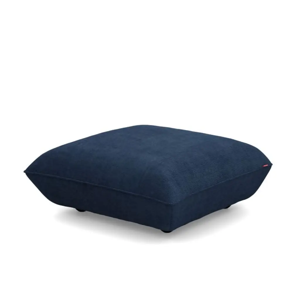 sumo fußbank cord recycled deep blue