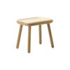 Paff Beistelltisch hoch Eiche/Pearl White