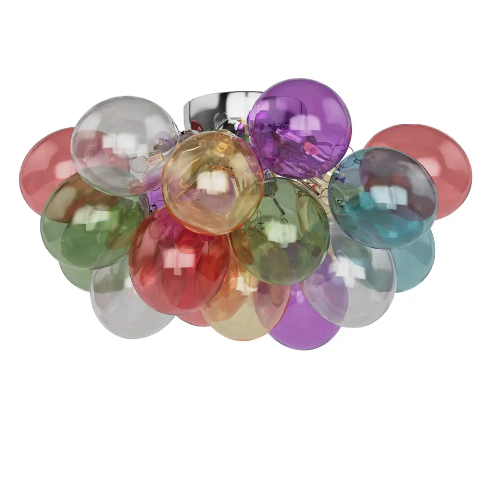  Gross plafond Ø50cm Multi (20 Stück Glas)