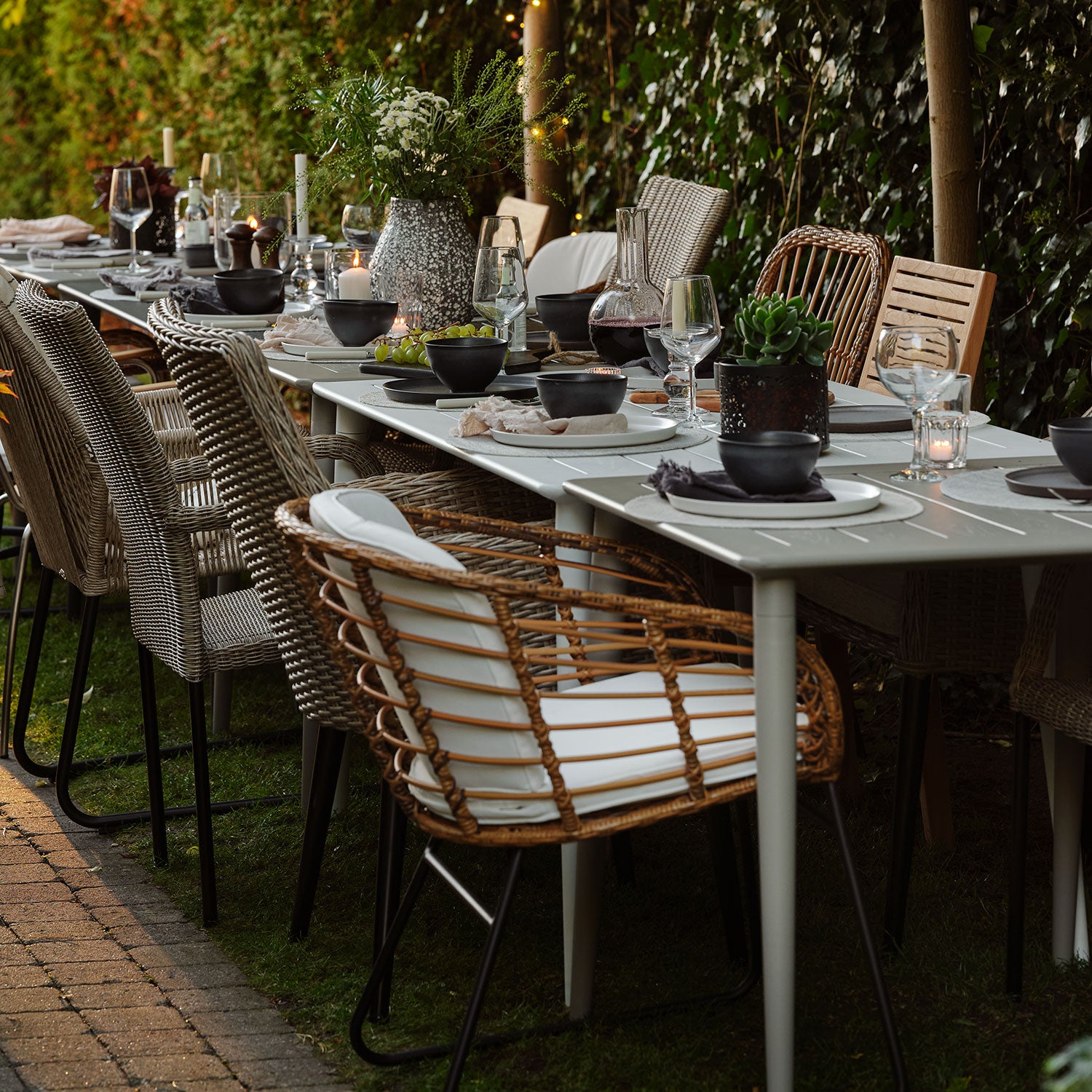 Covelo Esszimmerstuhl natur/weiß