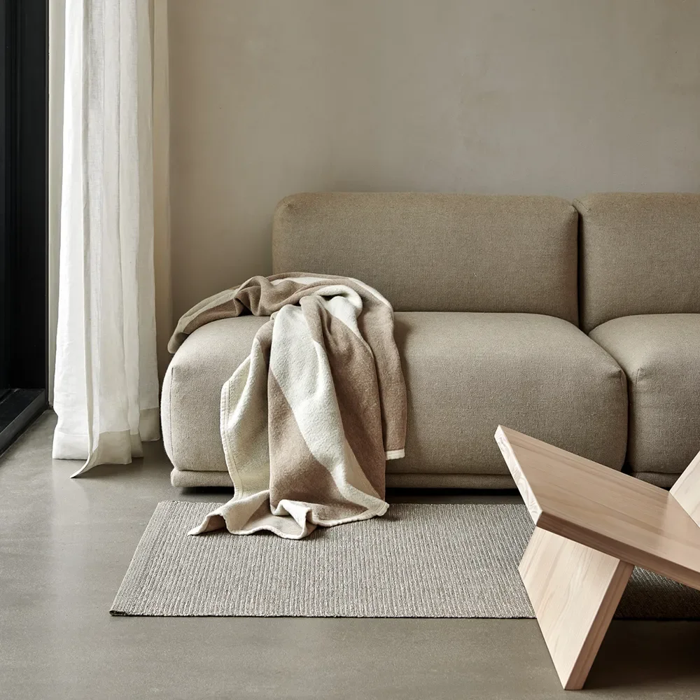 Sam teppich 70 x 225 cm Dark Linen/Linen