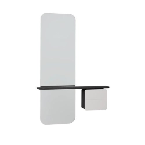One More Look Spiegel Schwarze Eiche Nuance Mist