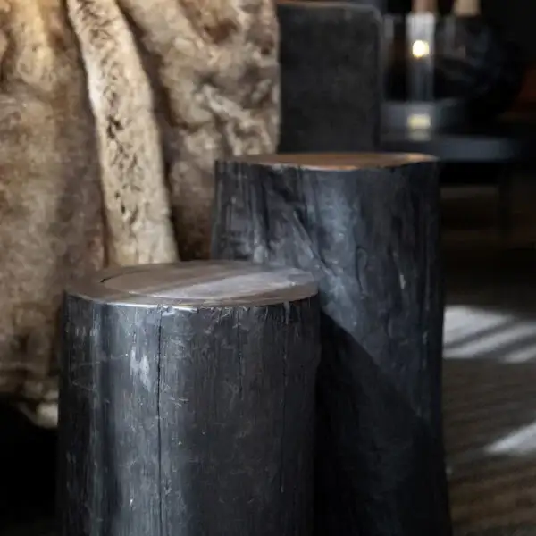 Hocker / Beistelltisch Colorado 40 Schwarz