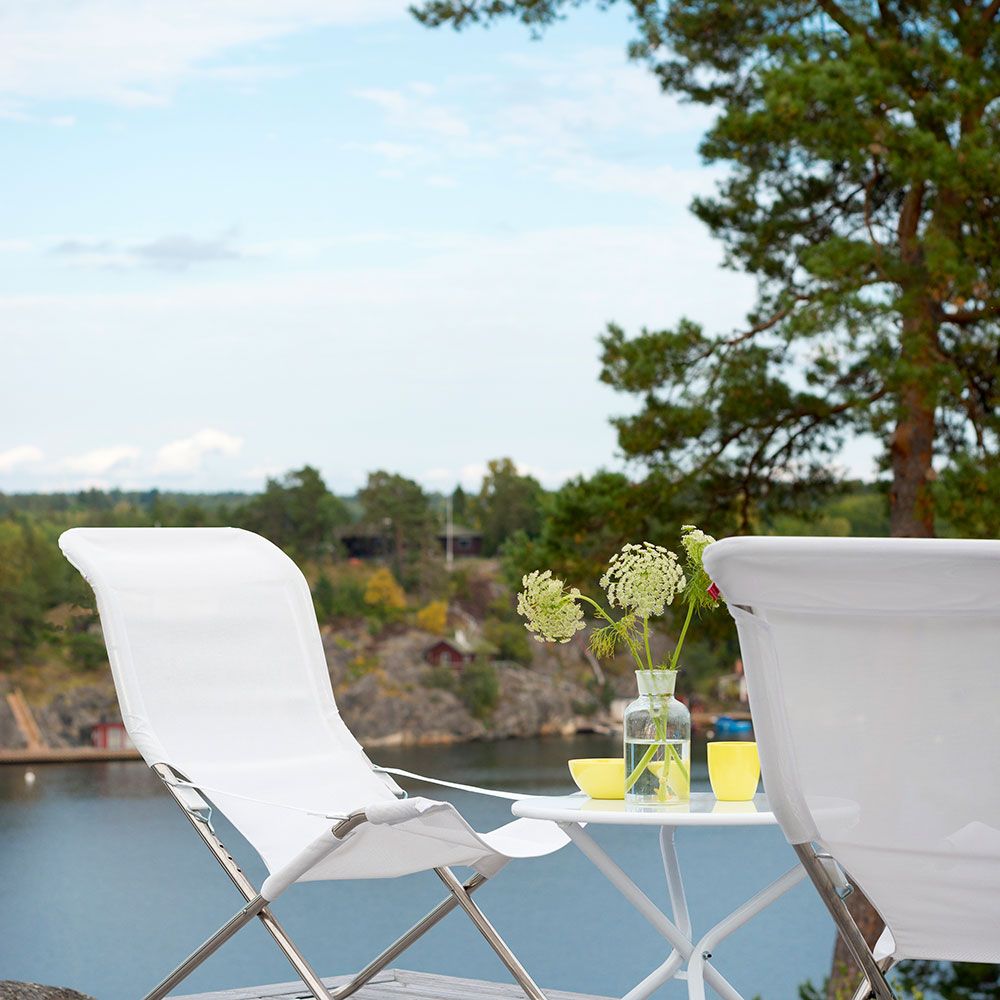 Tris Beistelltisch 55cm weiß