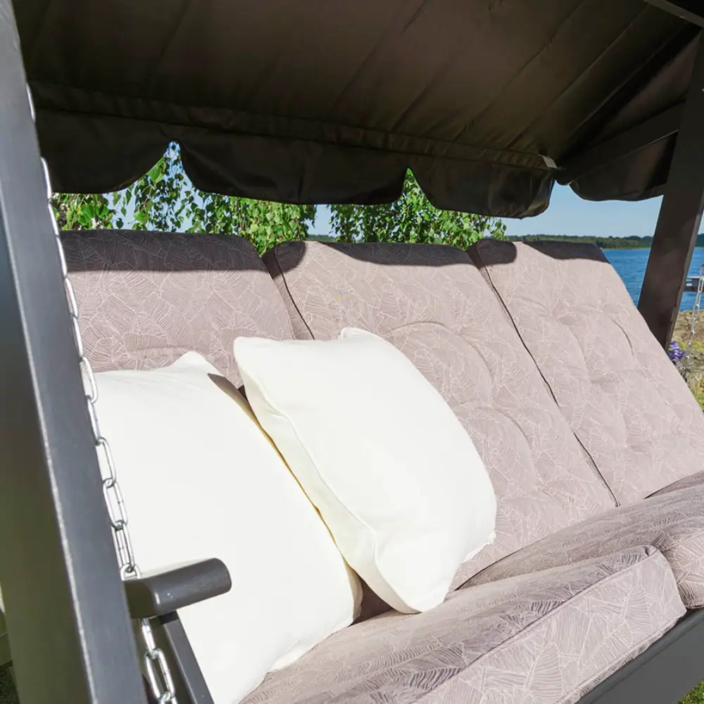 Dalom Hollywoodschaukel Orkangrau