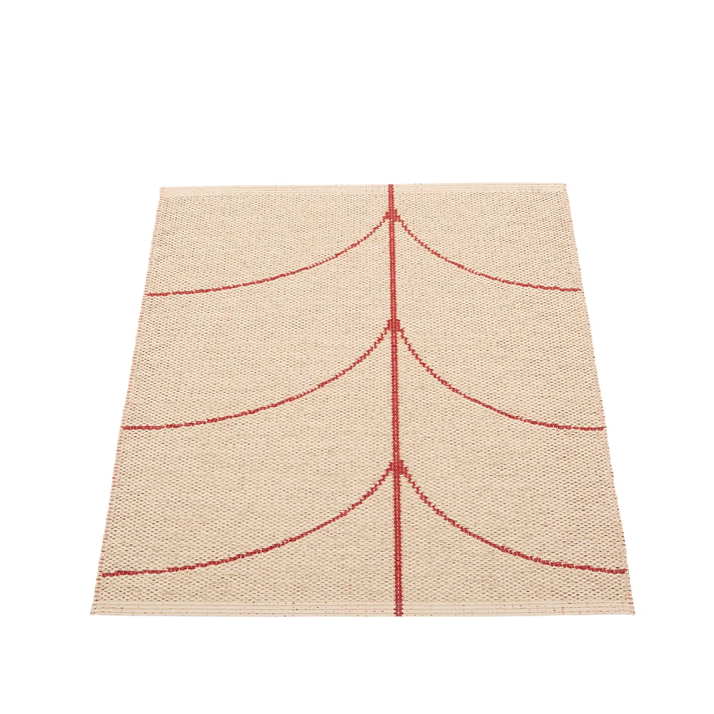 Gewebter Teppich Leif Berry 70x90 cm