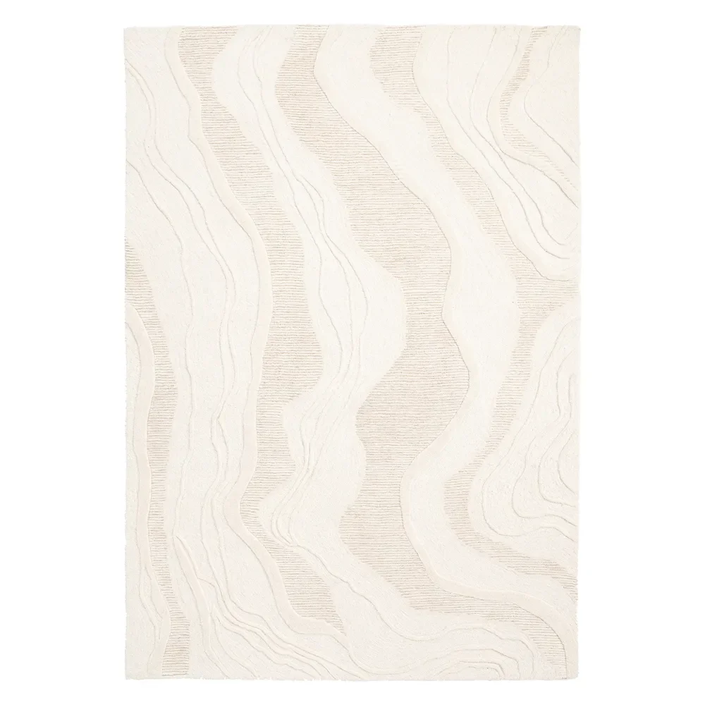 Teppich Soil 190x290 cm Off-White