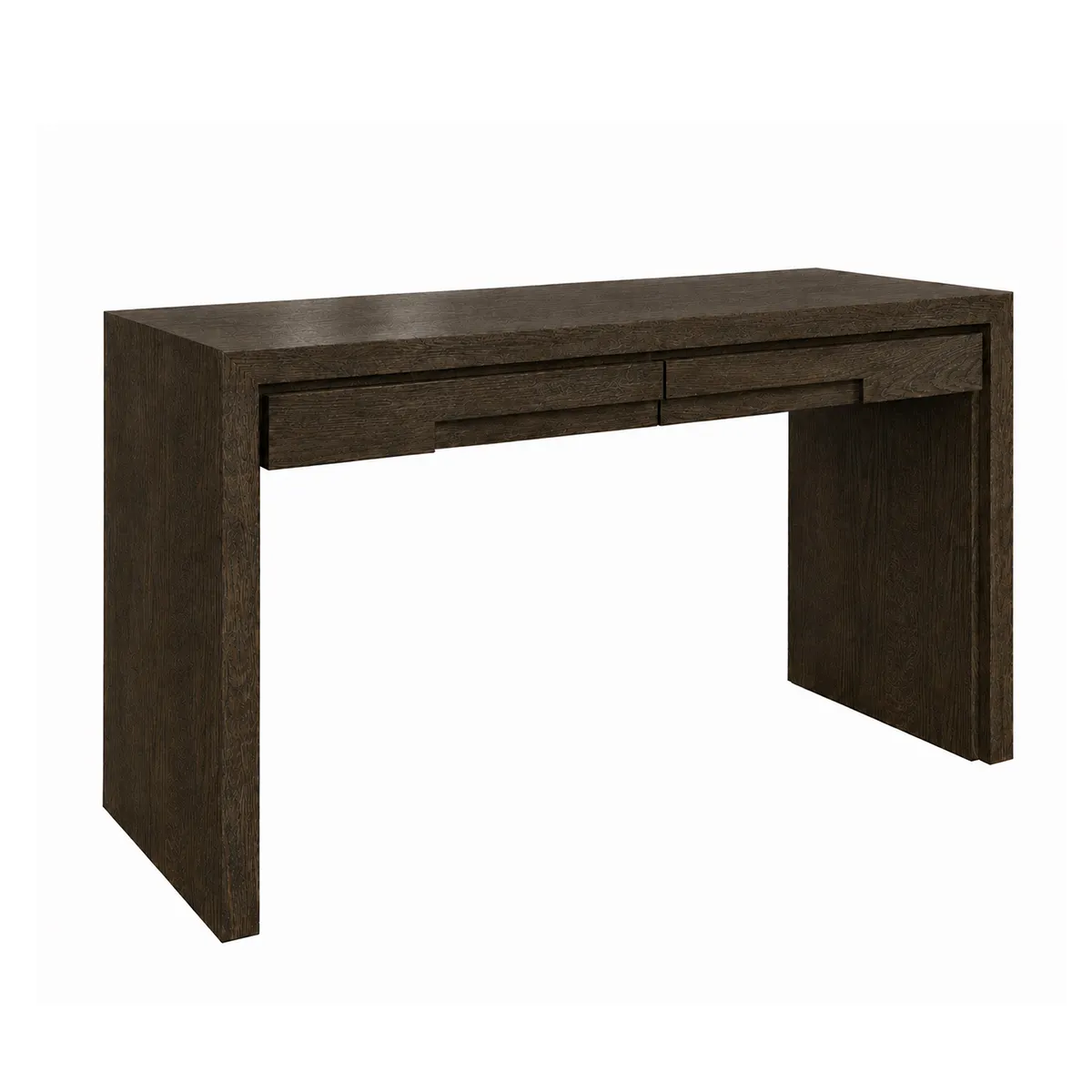 Schreibtisch Hunter aus Eichenholz US brown