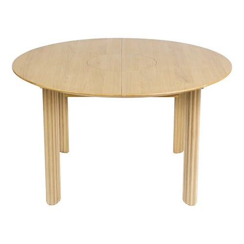 Comfort Circle Esstisch mit Verlängerung 132-202x132 Oak