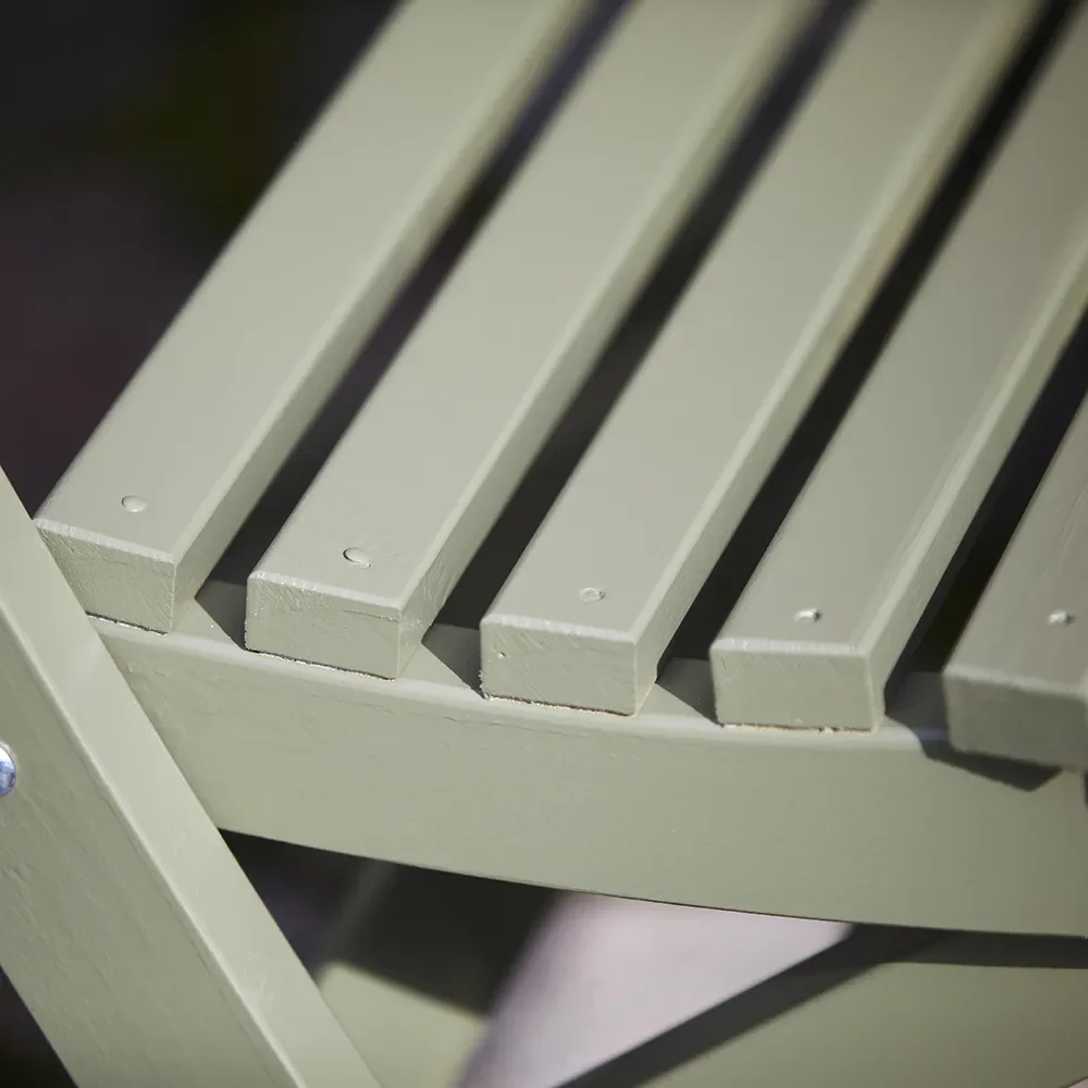 Torpet Stuhl antik grün Kiefer 