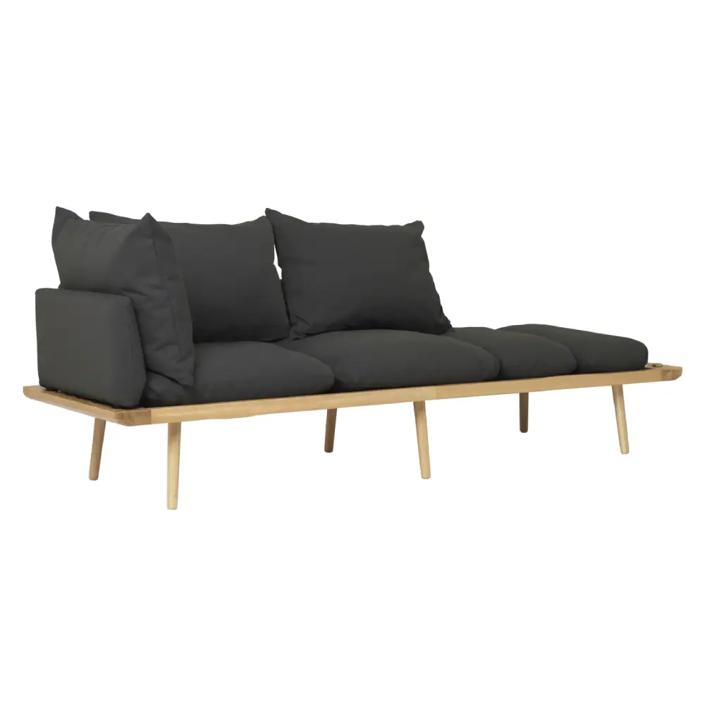 Lounge Around  3-Sitzer-Sofa Oak/Shadow