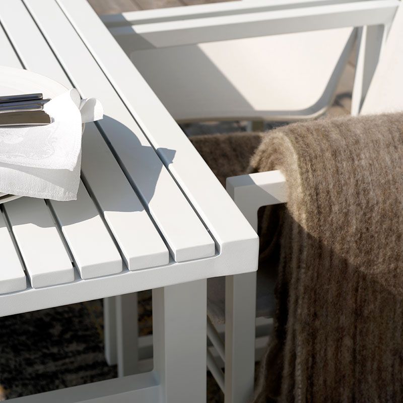 Vevi Esstisch 90x160 cm weiß