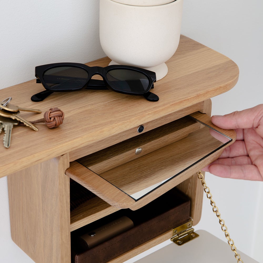 One More Look Spiegel eiche/ Saffron Yellow