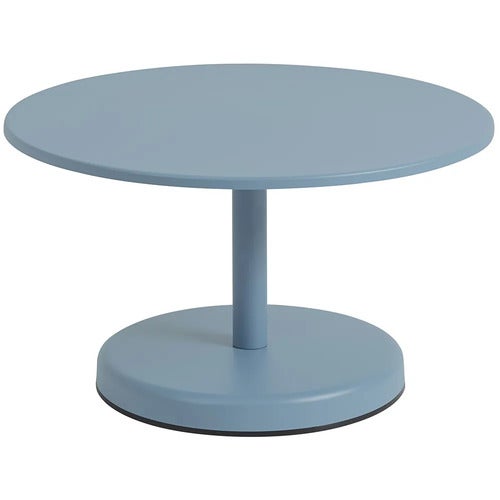 Linear Steel Couchtisch Ø70 cm Pale Blue