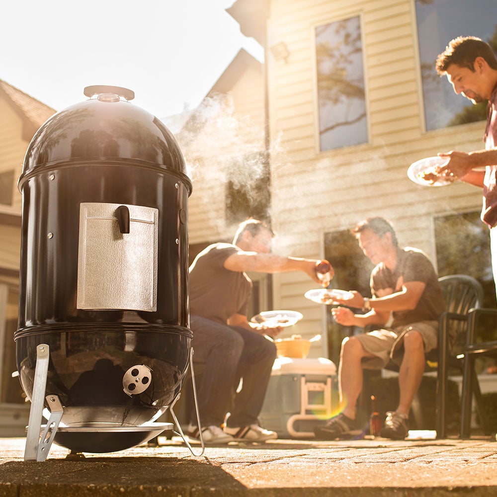 Smokey Mountain Cocker 47 cm schwarz Gusseisen