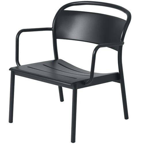 Linear Steel Sessel Anthracite Black