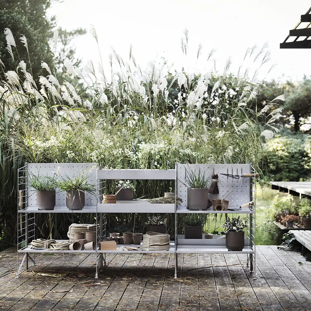 Freistehende Platte Verzinkt