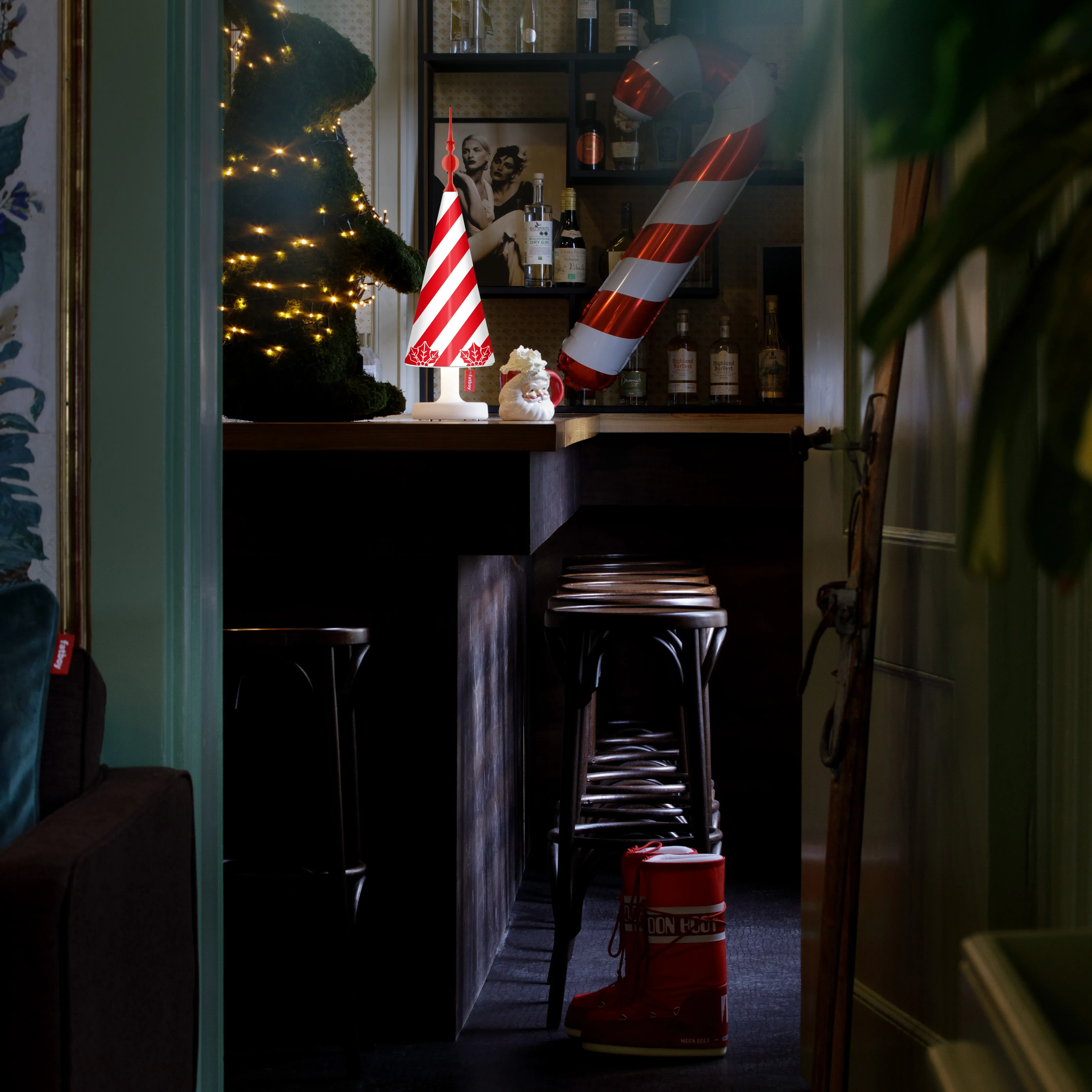 X-Mas Cappie Treetopper Stripemas