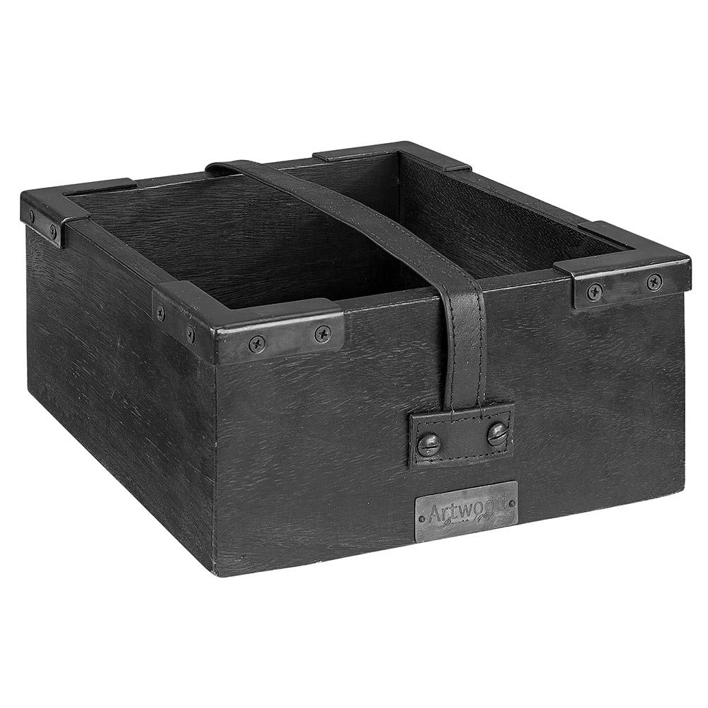 Serviettenbox Schwarz