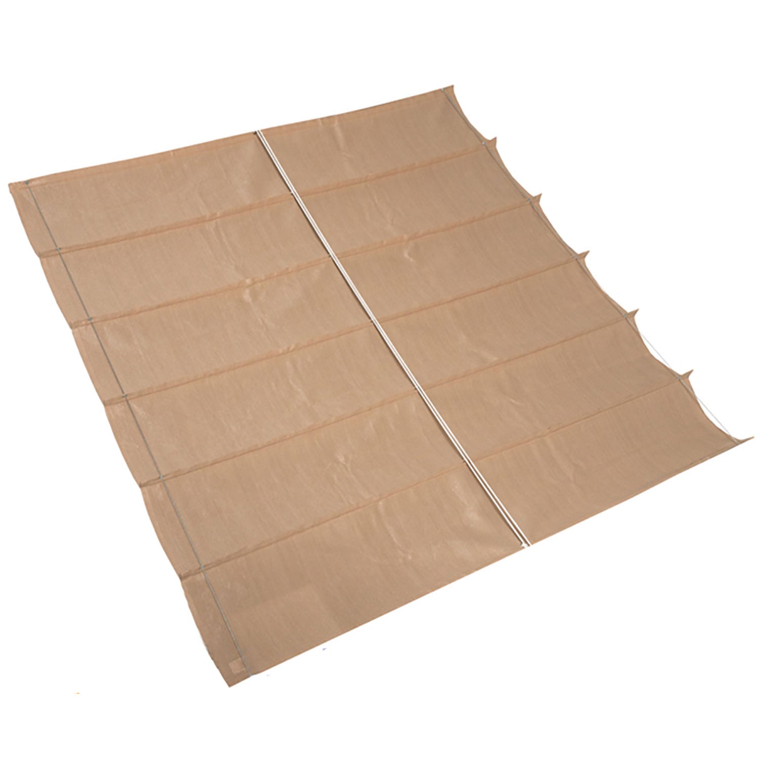 Platinum Sun & Shade, Coolfit Sonnensegel Harmonica 370x370cm Beige