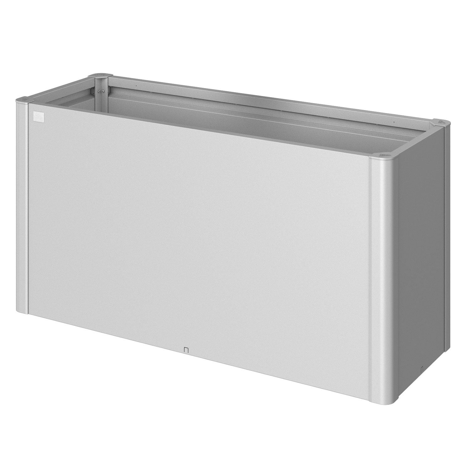 Belvedere Pflanzbeet maxi Größe 150 metallic silber Biohort