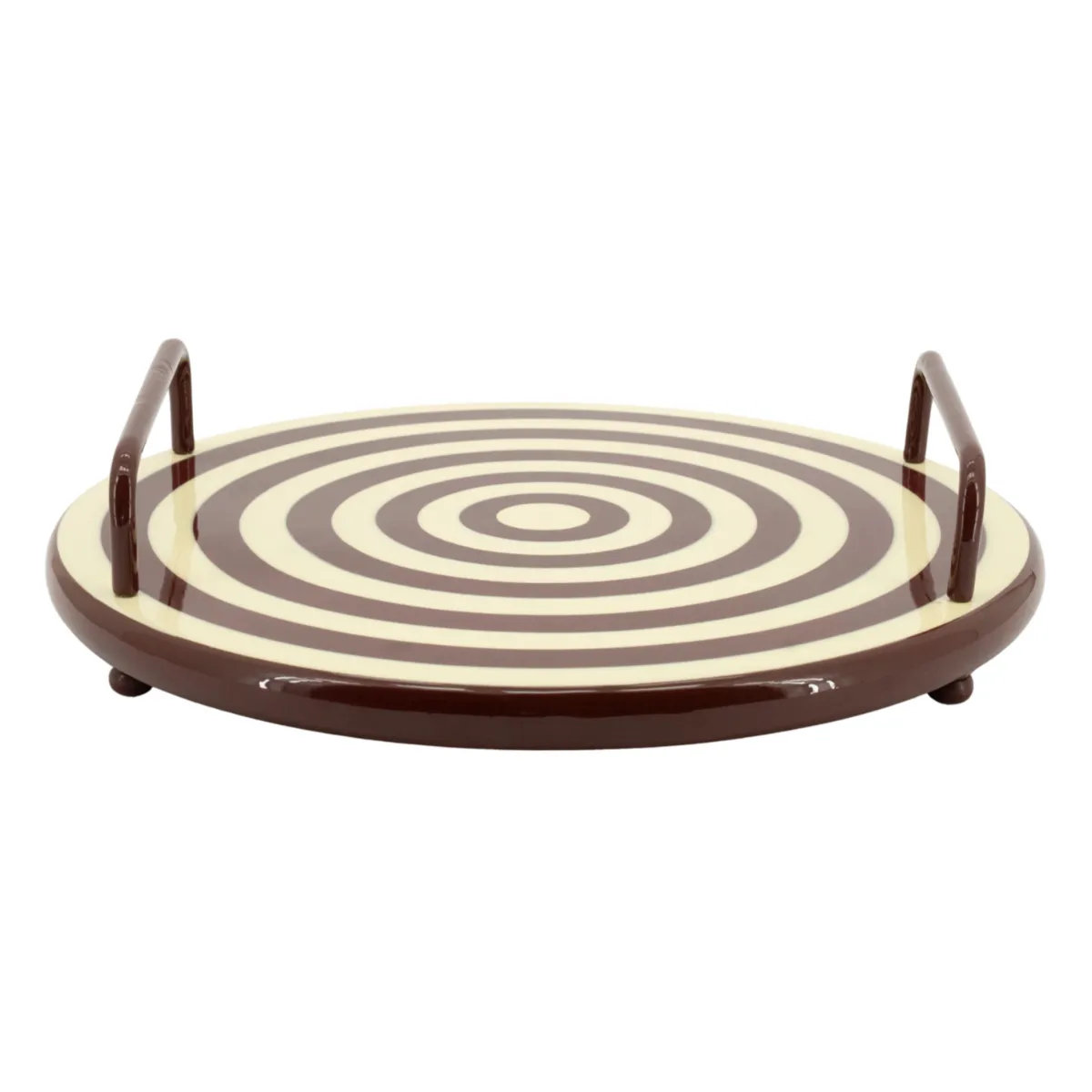 Wonka Tablett 40x40x10 cm Eisen Rot