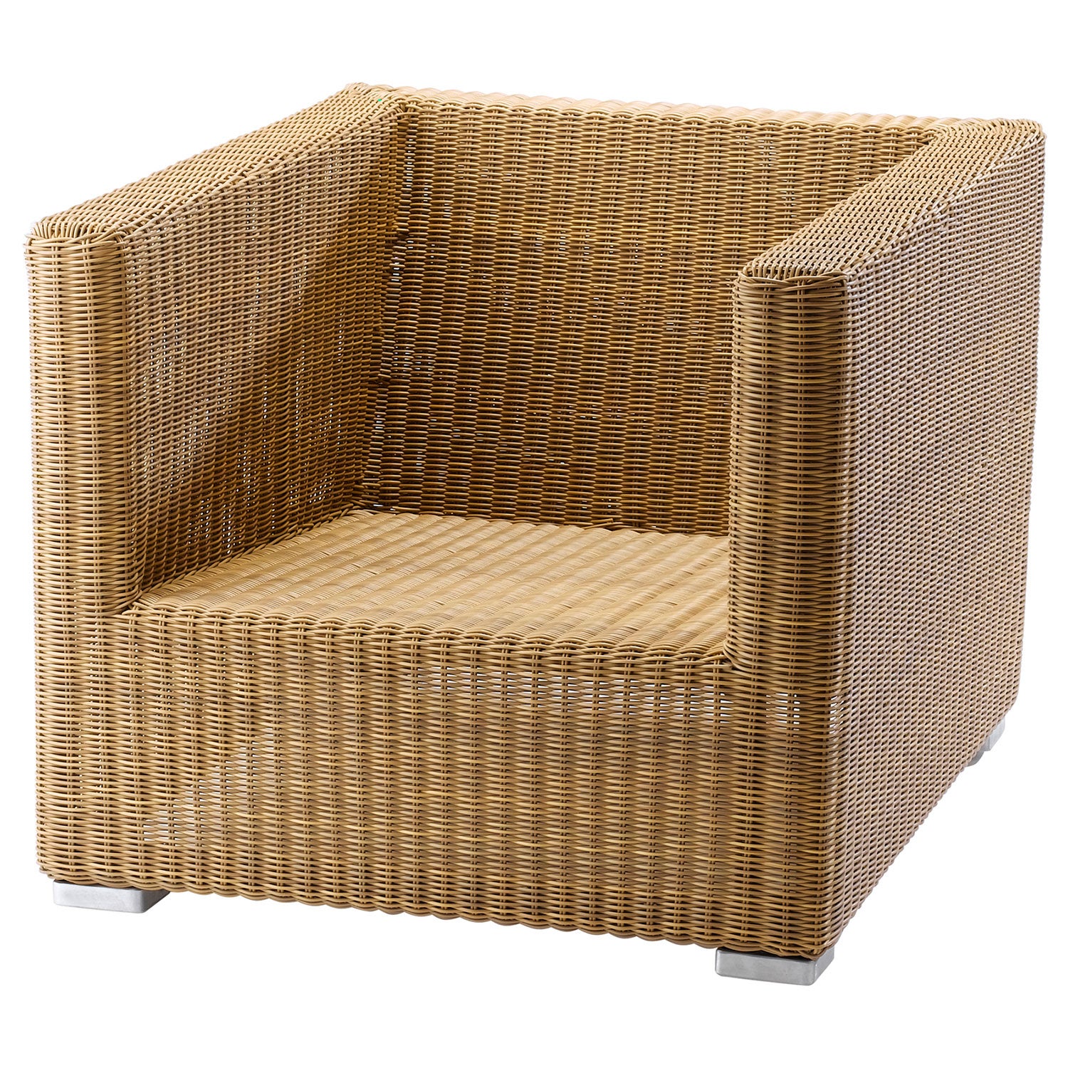 Chester Lounge Sessel Natur Rattan