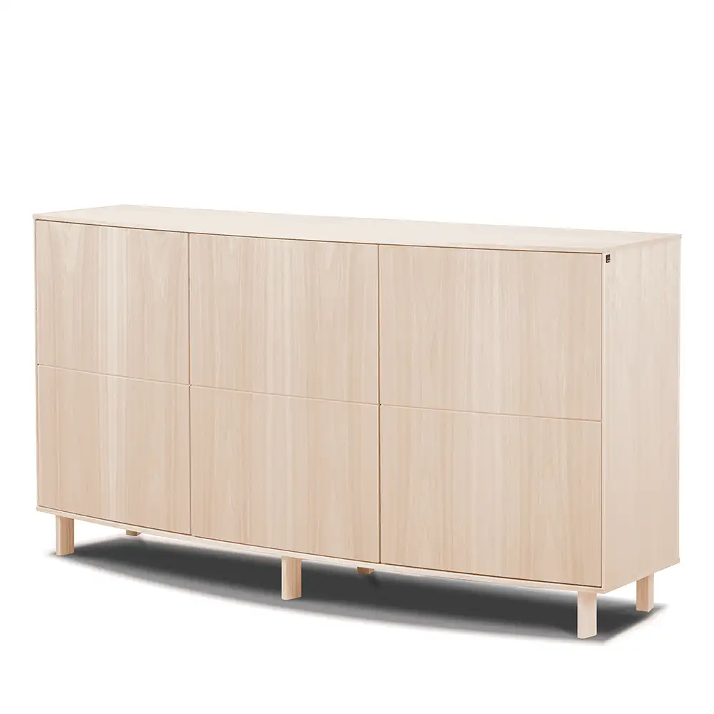 SM413 Sideboard Eiche weiß geölt