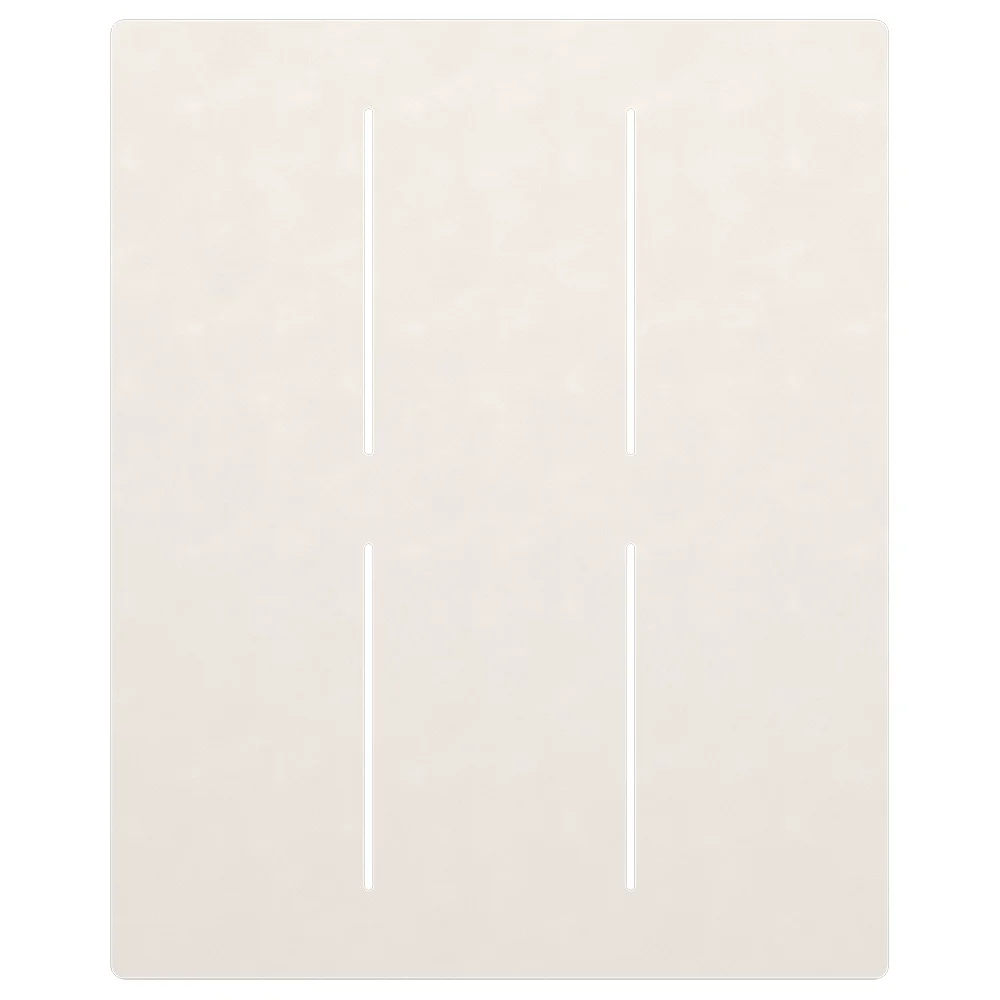 AVANTI Tischplatte Aluminium weiß