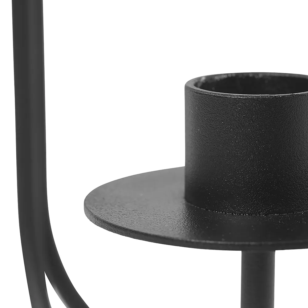 Kerzenständer Sway Black