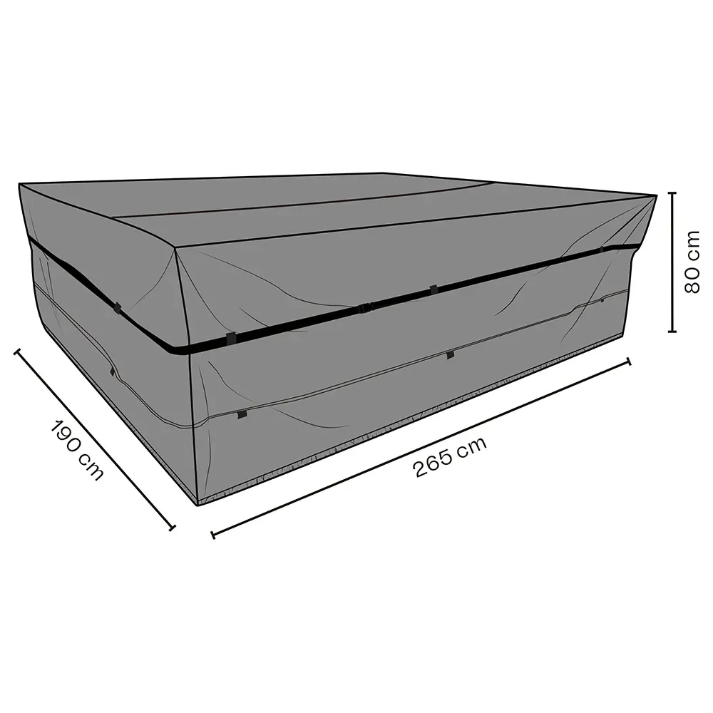 Möbelbezug Esstischgruppe 265x190 cm Premium