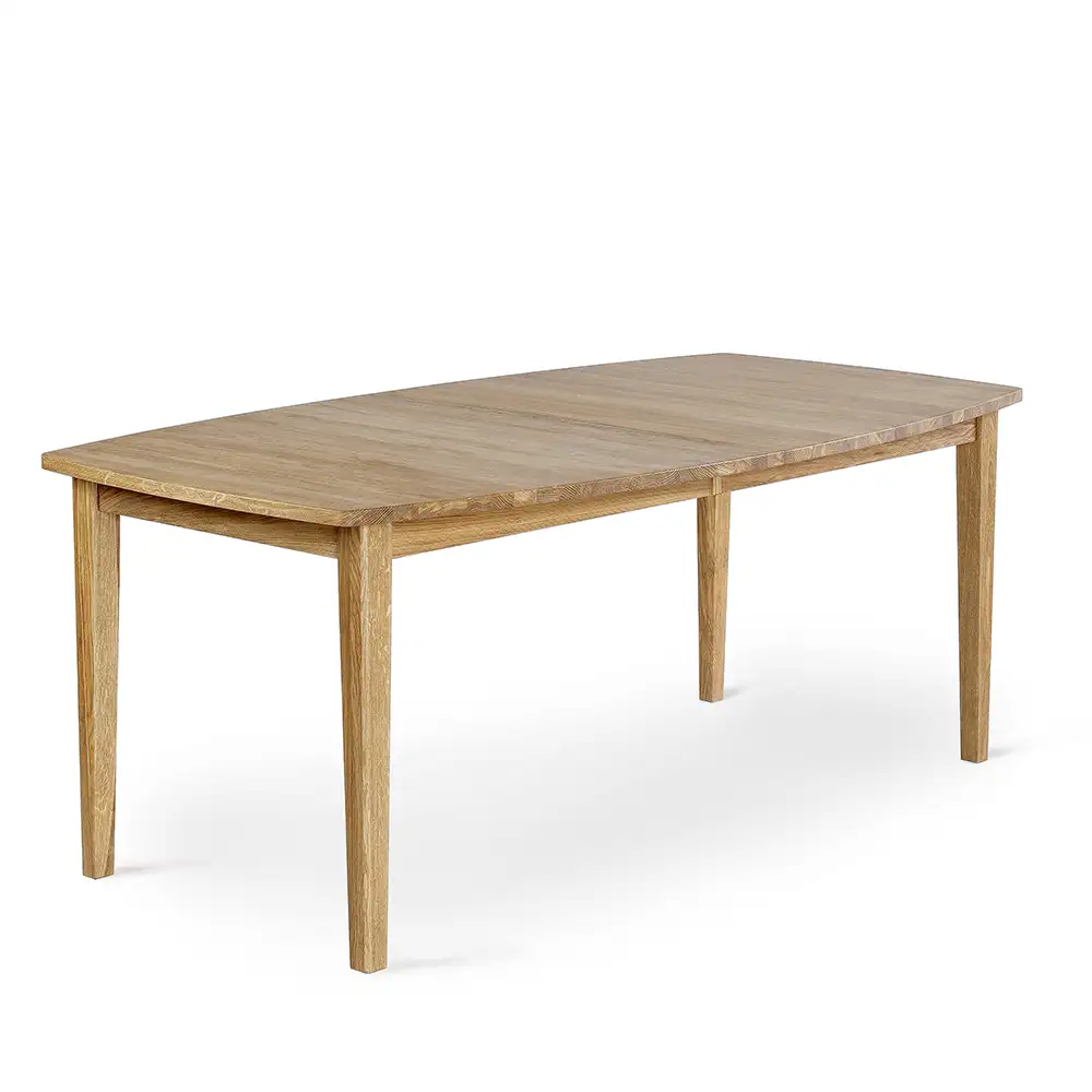 Allegro Esstisch 100x186-286 cm Eiche furniert geölt