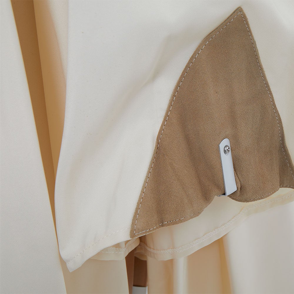 Holzsonnenschirm Como 300 x 300 cm FSC natur