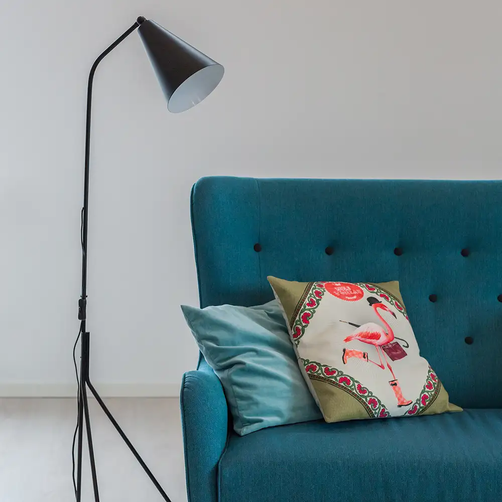 Yukon Stehleuchte Schwarz