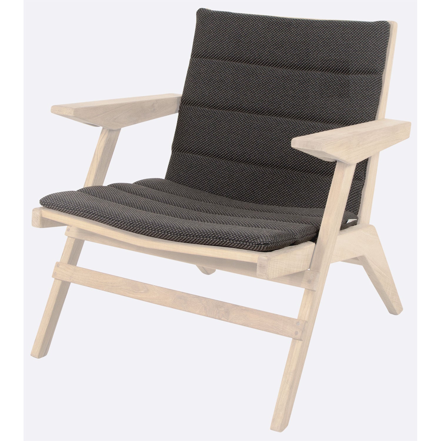 Flip Lounge Chair Polsterset Dunkelgrau, Focus 