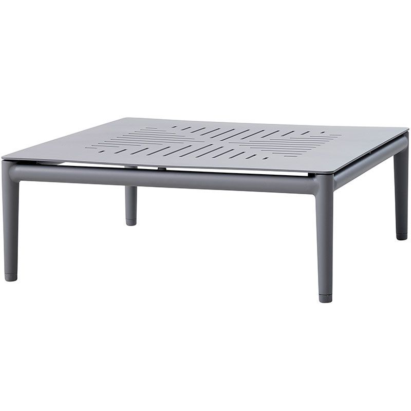 Conic Couchtisch 75X75 cm Hellgrau