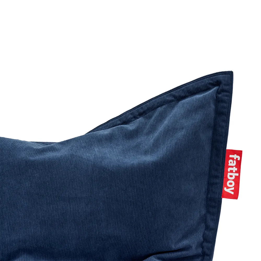 Recycleds Original Slim Cord Sitzsack tiefblau