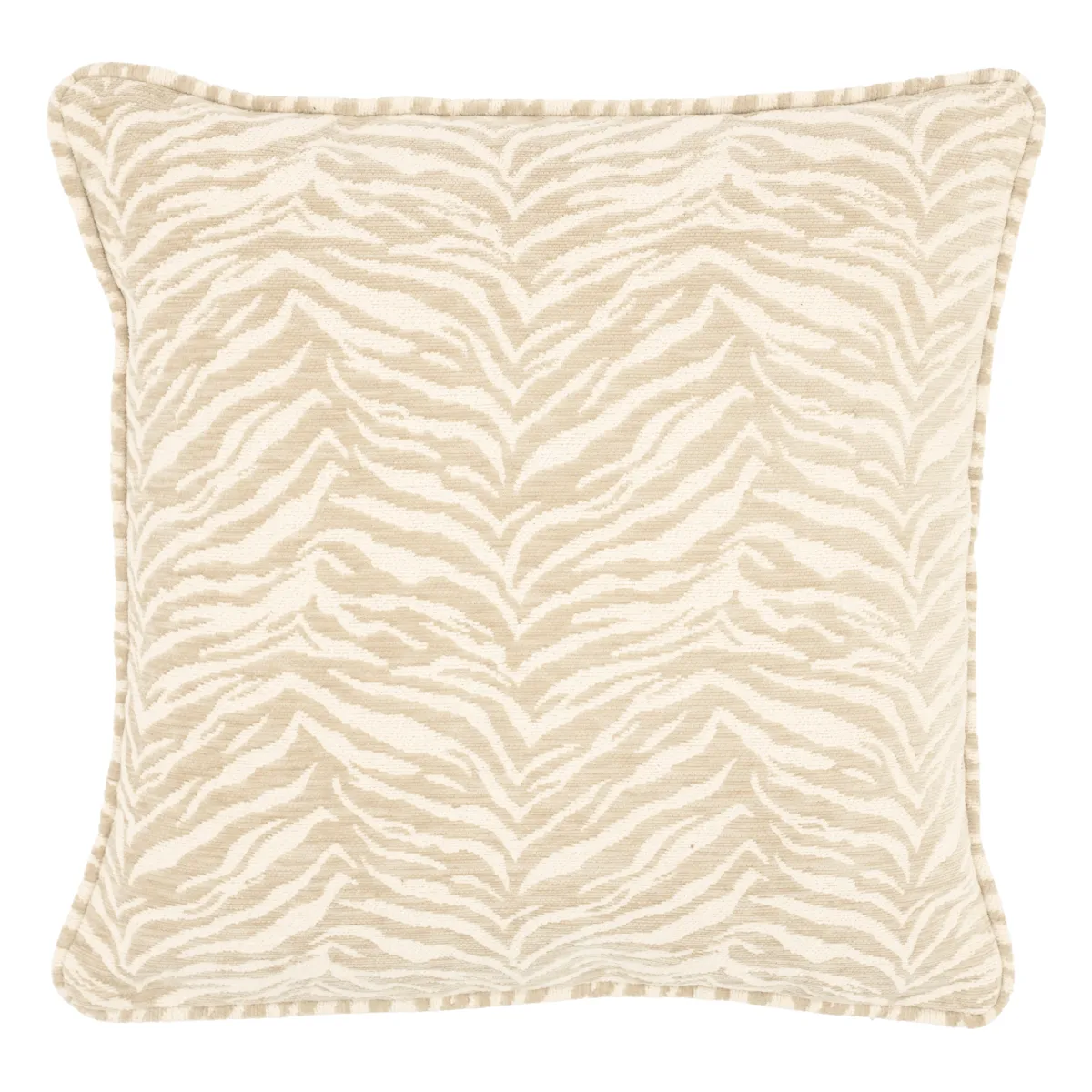 Dekokissen Tigra Beige 45x45 cm