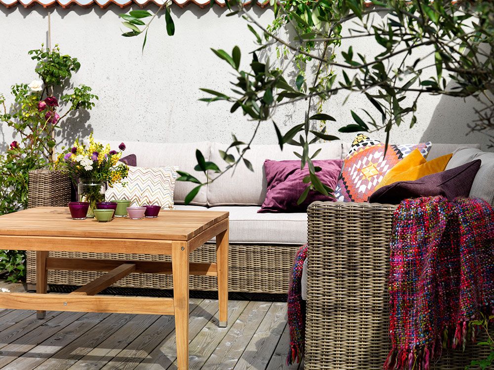 Ninja Sessel Rustikales Rattan 