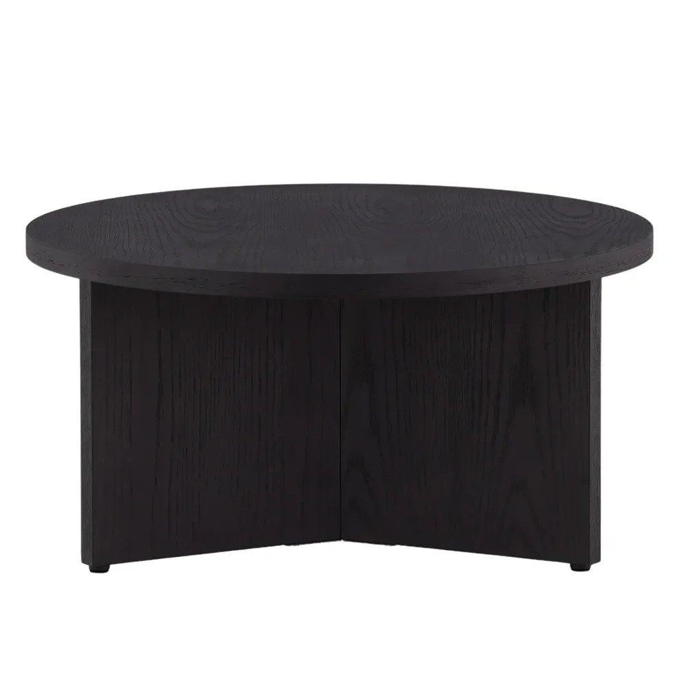 Saltö Couchtisch Ø65 cm Schwarz