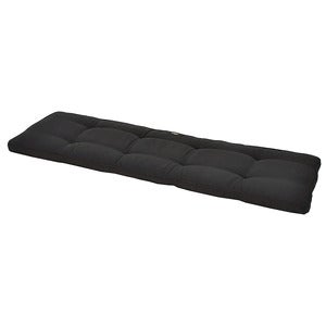 Canyon Bank Kissen 165X50cm Schwarz