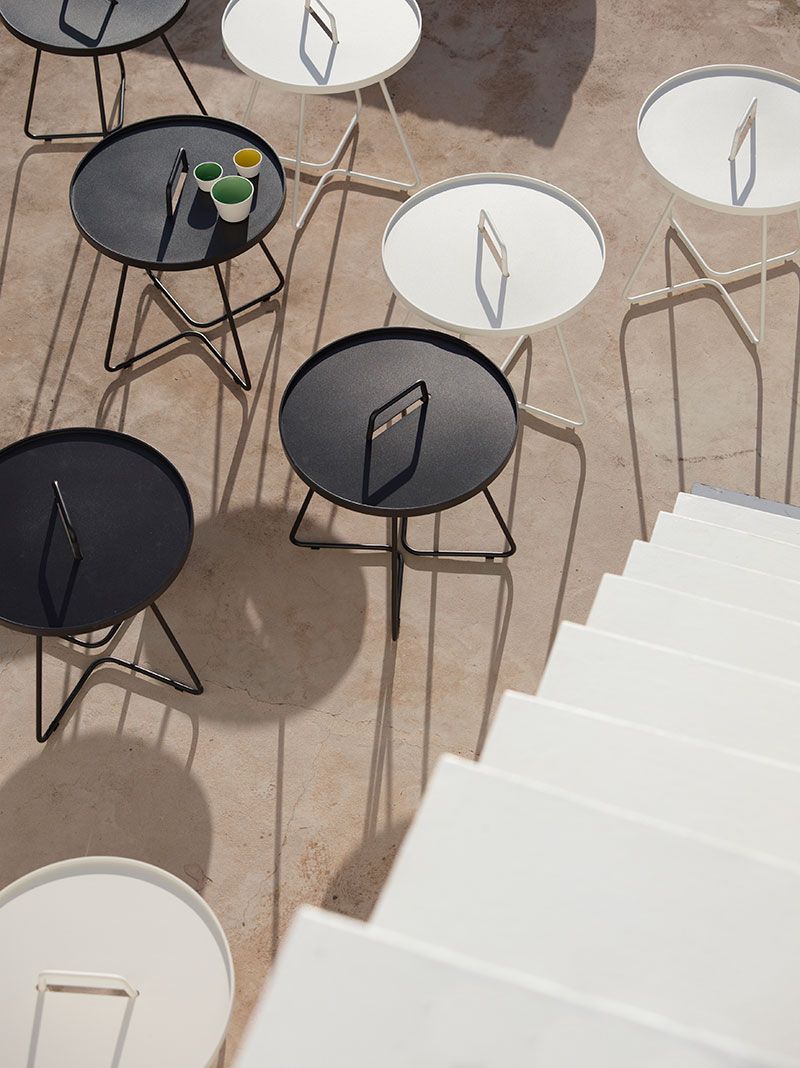 On The Move Beistelltisch 52 cm weiß